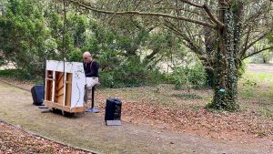 Concert à l'arboretum des barres à Nogent-sur-Vernisson avec Richard Delmas,
